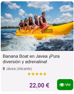 banana boat javea