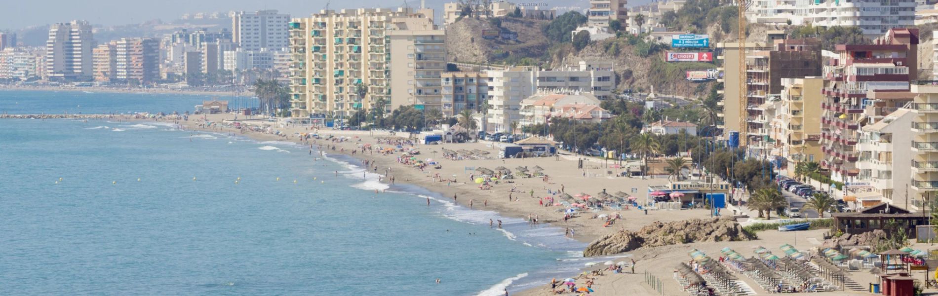 Playa de Carvajal, en Fuengirola